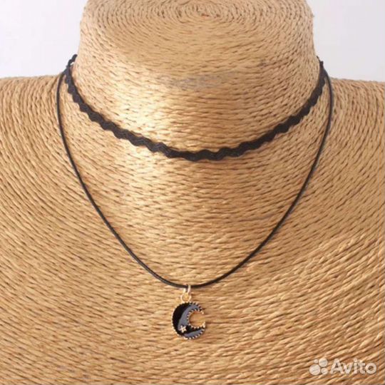 Колье чокер бусы