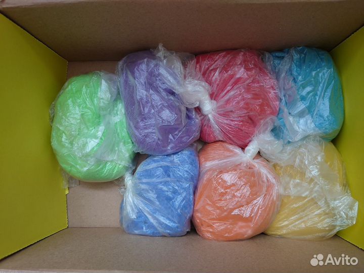 Цветной песок для творчества и песочной церемонии