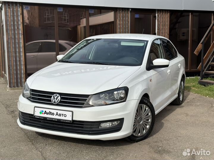 Volkswagen Polo 1.6 AT, 2017, 173 000 км