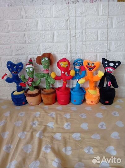 Игрушки танцующие кактусы