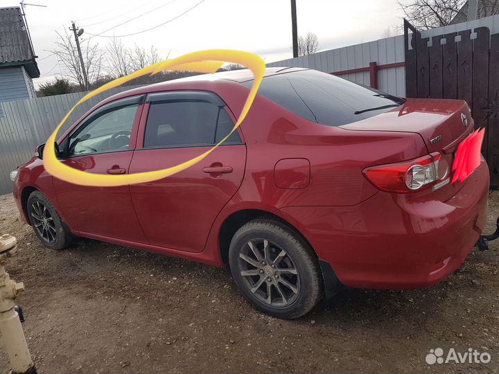 Ветровики toyota corolla 150