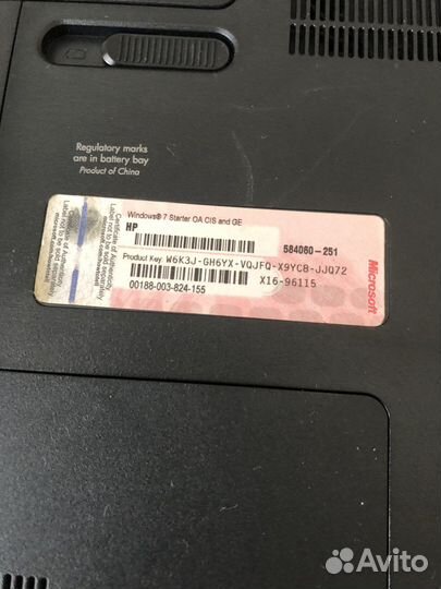 Ноутбук compaq hp