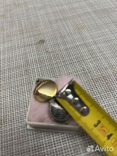 Кулон медальон локет, чернение коллекционный