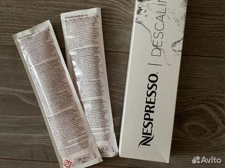 Средство от накипи Nespresso неспрессо кофемашины