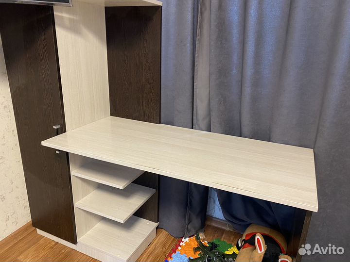 Компьютерный стол со шкафом бу