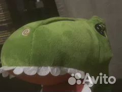 Большая мягкая игрушка динозавр