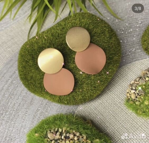 Серьги бижутерия