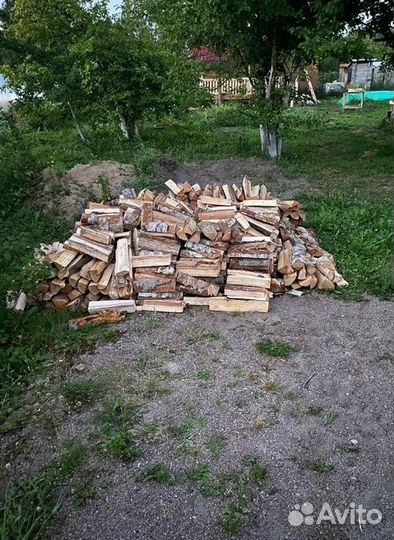 Дрова березовые колотые