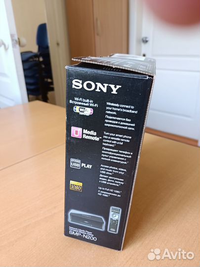 Сетевой медиа-плеер sony SMP-N200