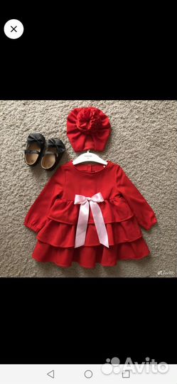 Платье праздничное 74 80