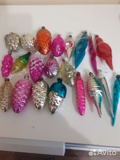 Елочные игрушки СССР