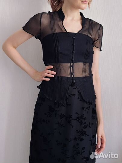 Блузка из шелка