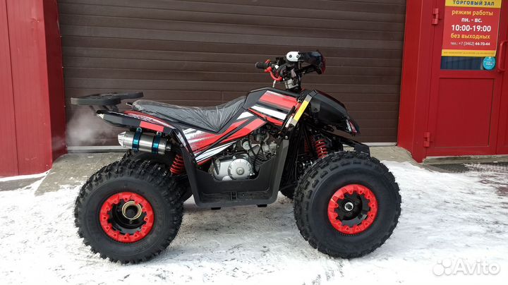 Квадроцикл promax sport - PRO 180 черно-красный
