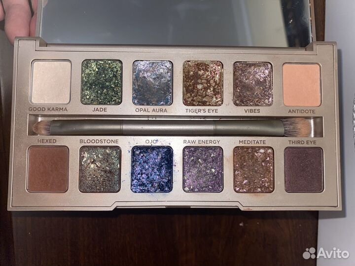 Палетка теней urban decay stoned