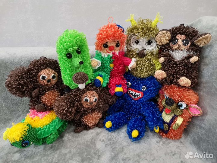 Мочалка-игрушка ручной работы