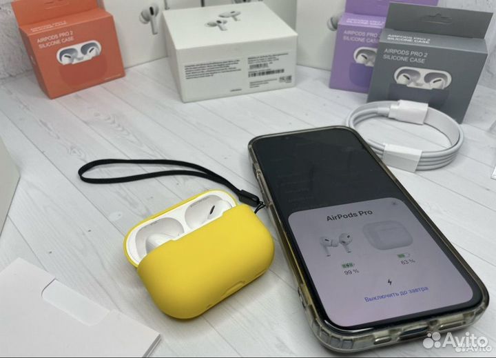 AirPods Pro 2 оригинальное качество + чехольчик