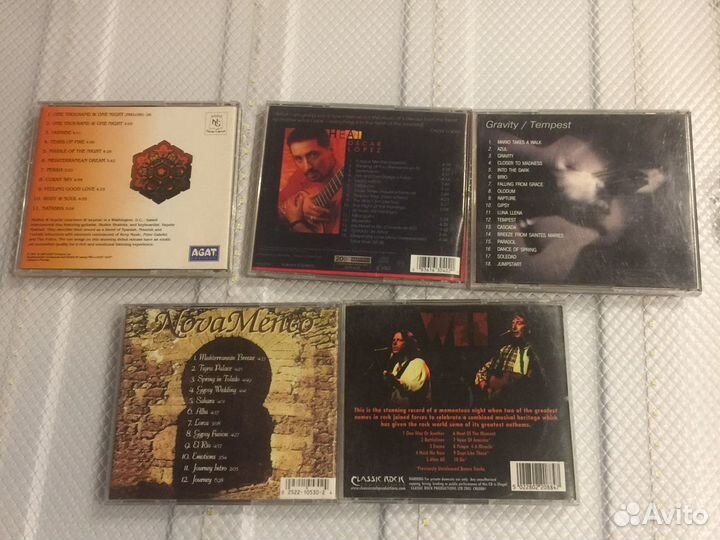 Музыкальные cd диски (гитара вокал)