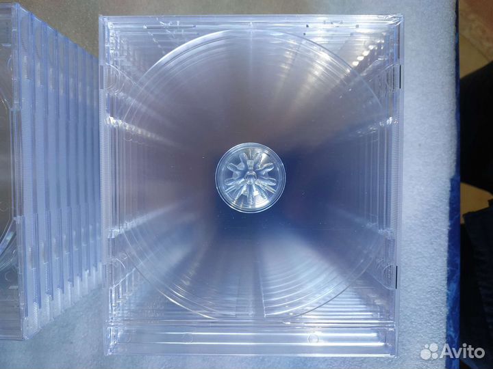 CD box футляры jewel прозр(50 шт) Тайвань