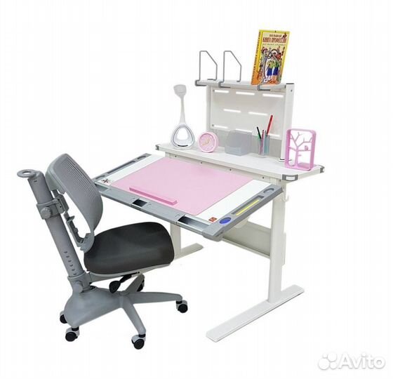 Полки к столу, парте, на кронштейнах универсальные