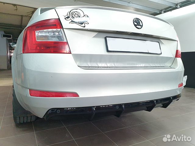 Диффузор Skoda Octavia A7 R-Style