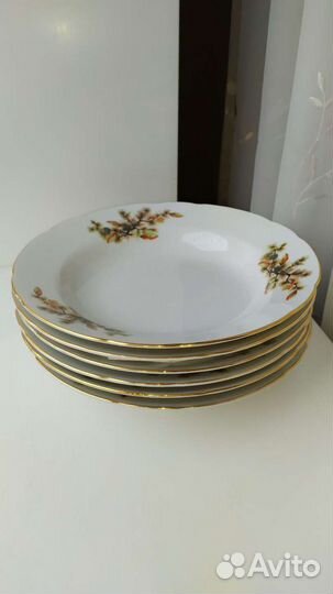 Тарелки Япония Шишки столовые