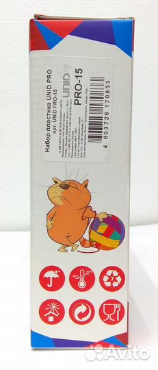 Пластик для 3D ручки unid PRO-15