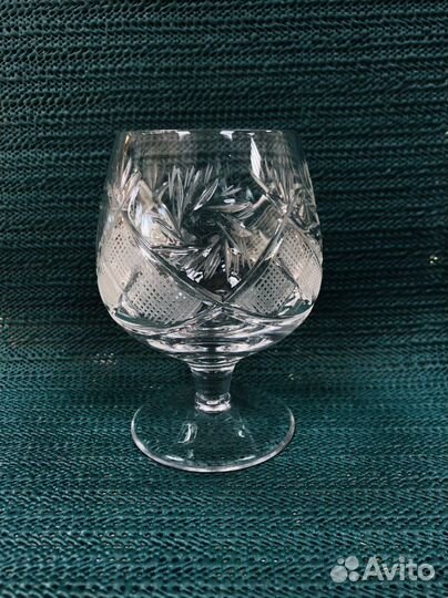 Хрустальные бокалы для коньяка, бренди