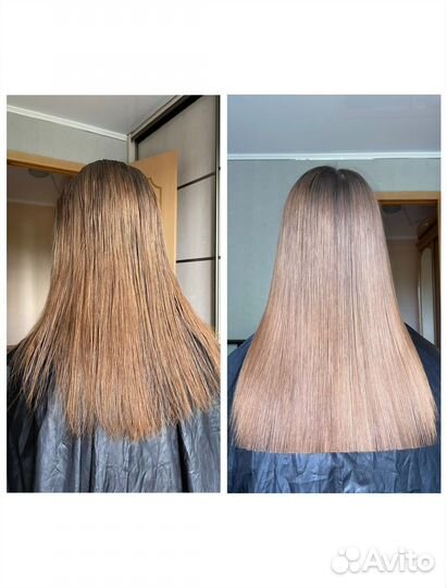 Кератиновое выпрямление и ботокс