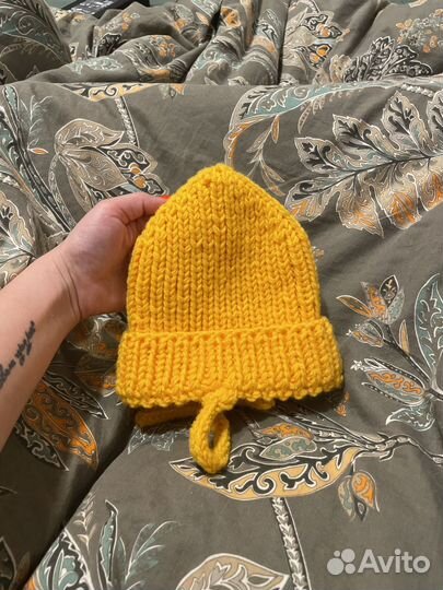Теплая шапочка