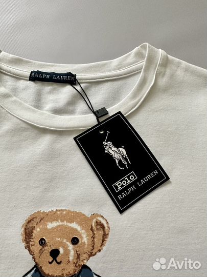 Футболка Polo Ralph Lauren с мишкой