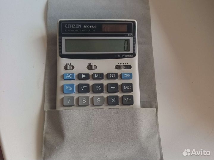 Калькулятор citizen б/у