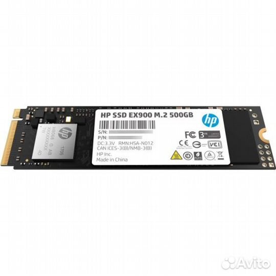 SSD диск HP M.2 S900 500 Гб