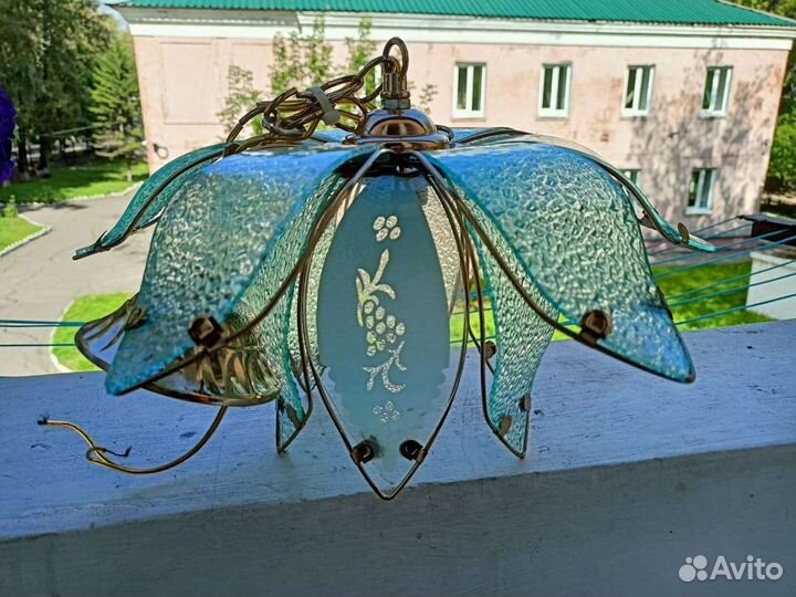 Люстра потолочная бу