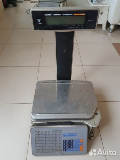 Весы с термопечатью digi sm 5100