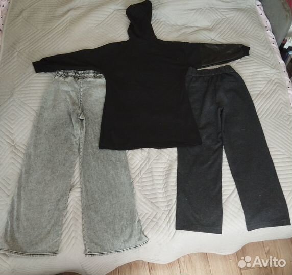 Вещи пакетом для девочки размер 140-146