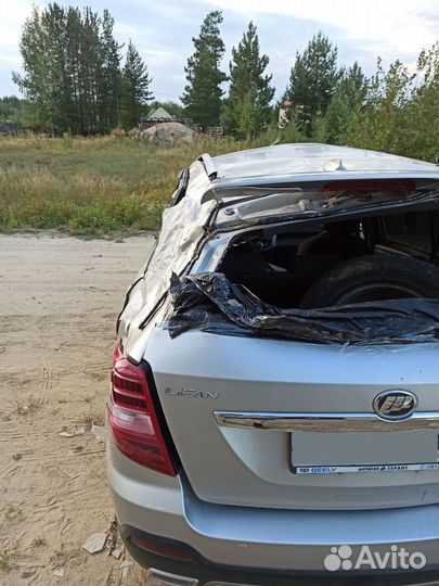 LIFAN X60 1.8 МТ, 2016, битый, 56 600 км