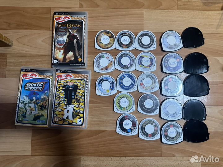 Диски 20 Штук PSP Лицензия FIFA 11, GTA, Tekken 6