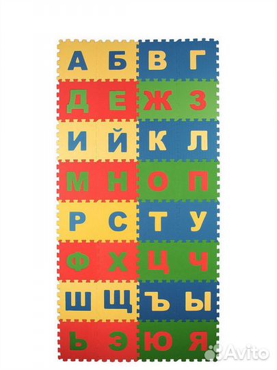 Мягкий коврик-пазл алфавит