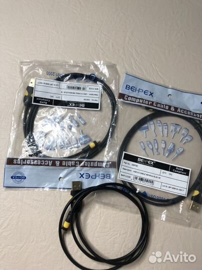 Кабель USB 2.0 AM-Micro B 2A 1M