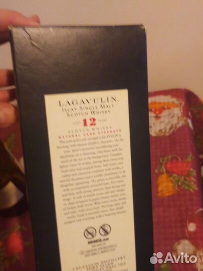 Lagavulin 12 2018 пустая коробка