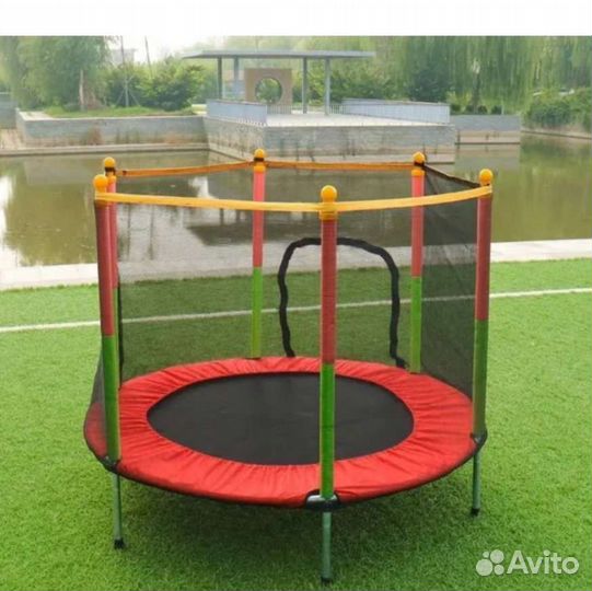 Батут новый с сеткой в наличии в Хабаровске
