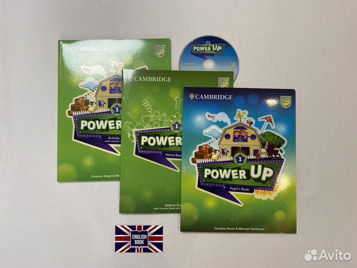 Power Up 1/ комплект (AB,HB,PB,CD) новый