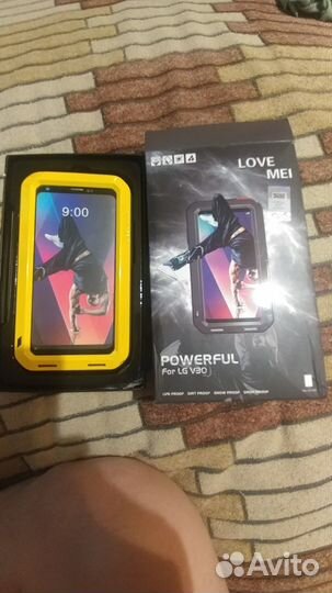 Чехол бампер Love Mei Powerful для LG V30