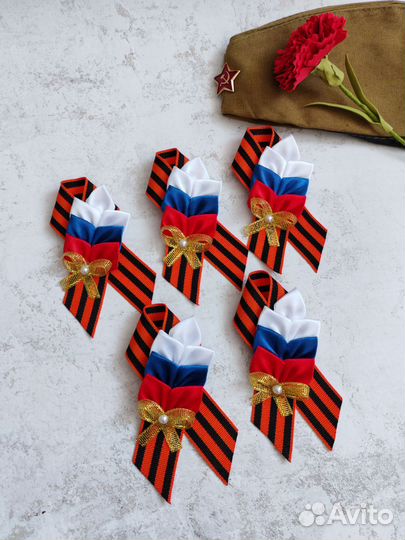 Георгиевская лента брошь