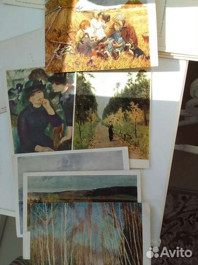 Старые открытки 1950-60гг