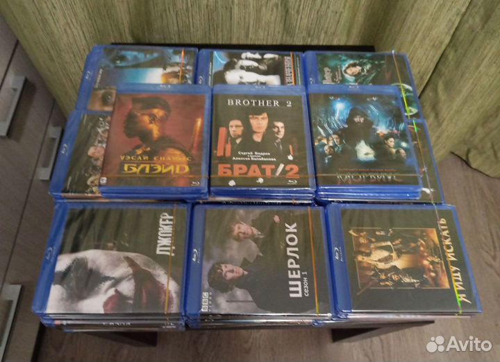 Blu-ray упакованные