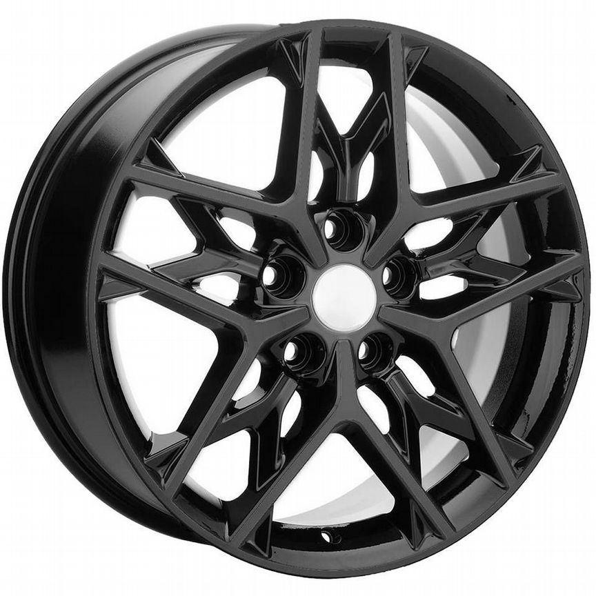 Диски Khomen KHW1709 7x17 5x110 ET46 D63.3 Black