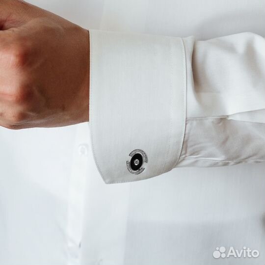 Золотые Запонки 585 пробы с бриллиантами. Рассрочк