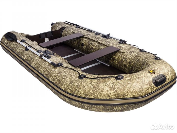 Лодка пвх Ривьера Компакт 3400 ск 