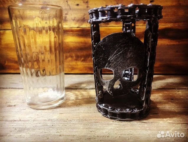 Брутальный подстаканник